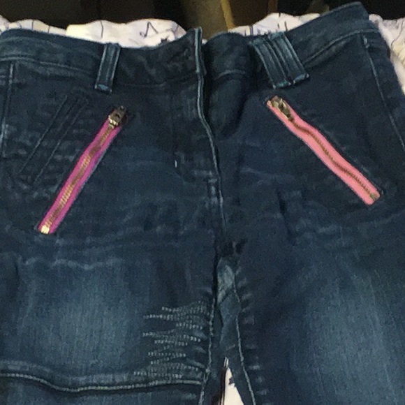 Colorful Line and zippers jeans - Picture 2 of 5